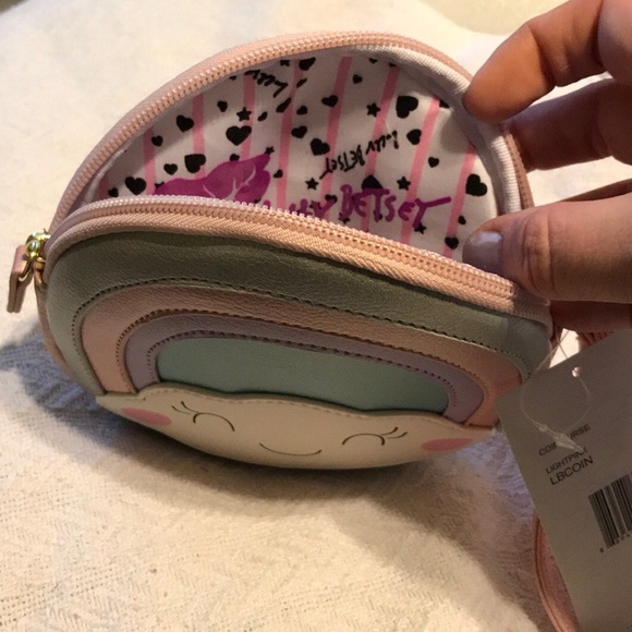 Betsey Johnson Rainbow Pastel Shimmer Bag- NWT!🌈 - Picture 6 of 7